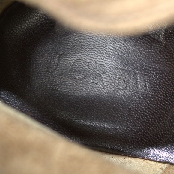 J Crew MacAlister Leather Wedge Women's Ankle Boots | Tan | Size 7 | Tie Close - Picture 13 of 13